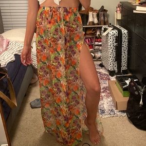 Floral skirt